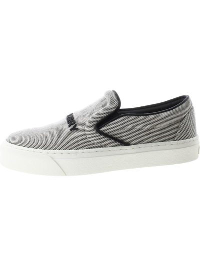 Burberry Womens Fashion Lifestyle Slip-on Sneakers In Grey