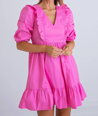 Karlie Marlie Dress In Pink