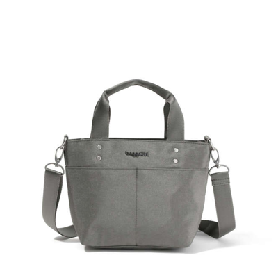 Baggallini Women's Mini Carryall Tote Bag In Sterling Shimmer