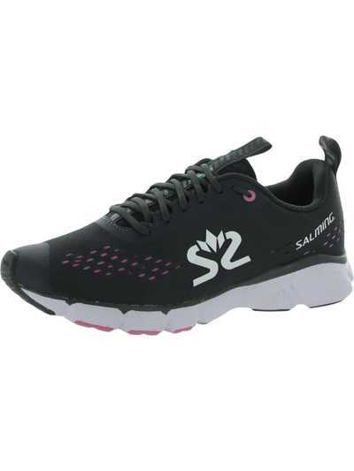 Salming Enroute 3 Womens Fitness Lace Up Athletic And Training Shoes In Multi