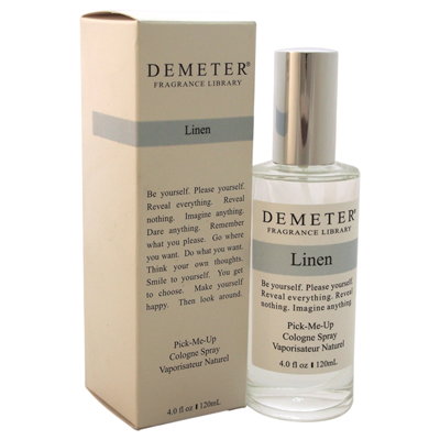 Demeter Linen By  For Unisex - 4 oz Cologne Spray