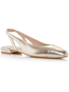 Stuart Weitzman Imitation Womens Slip On Dressy Heels In Gold