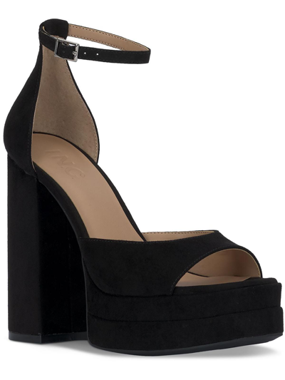 Inc Arya Womens Peep-toe Platform Sandals In Black