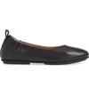 Fitflop Woman Ballet Flats Black Size 7 Soft Leather In Black