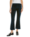 CYNTHIA ROWLEY CRUSHED VELVET CROPPED PANT