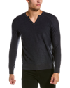 Raffi Reversible Henley In Grey