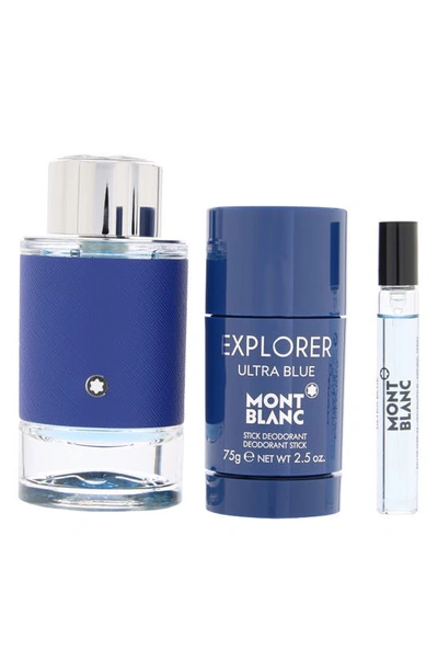 Montblanc Explorer Ultra Blue Eau De Parfum Set