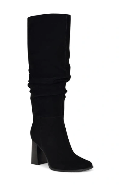 Nine West Domaey Knee High Boot In Black
