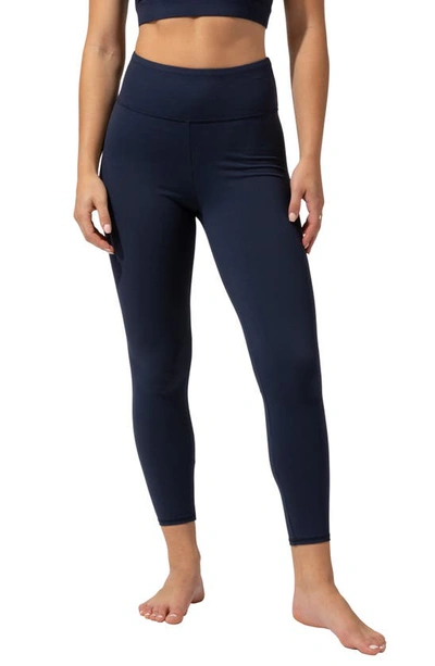 Threads 4 Thought Claire High Waist 7/8 Leggings In Raw Denim