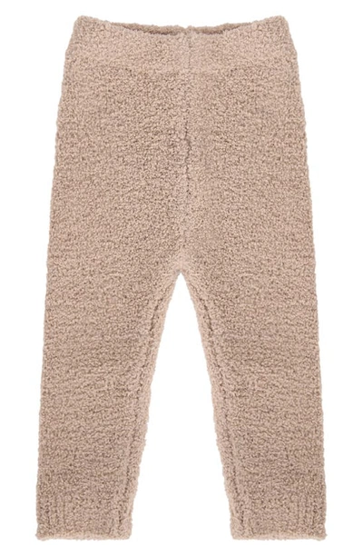 7 A.m. Enfant Babies' Fuzzy Recycled Polyester Leggings In Pecan