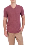 Goodlife Triblend Scallop V-neck T-shirt In Andorra Heather