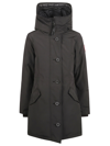 Canada Goose Rossclair Water Resistant 625 Fill Power Down Parka In Black