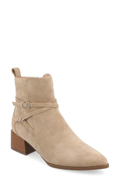 Journee Collection Estelle Bootie In Beige