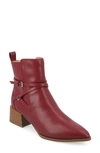 Journee Collection Estelle Bootie In Wine