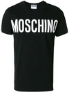 MOSCHINO MOSCHINO CLASSIC LOGO T-SHIRT - BLACK,A0706524012177913