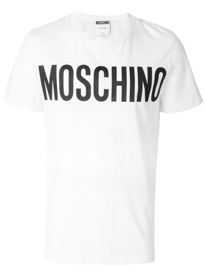Gucci Logo Print T-shirt In White