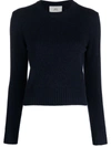 Ami Alexandre Mattiussi Ami Paris Ami Paris De Couer Cashmere Sweater In Blue