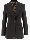 Dolce & Gabbana Gestreifter Blazer In Rigato