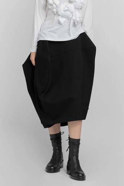 Comme Des Garçons Woman Black Skirts