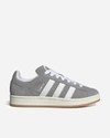 Adidas Originals Womens Grey White Campus 00s Brand-stripe Low-top Suede Trainers