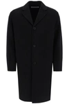 ACNE STUDIOS ACNE STUDIOS SINGLE-BREASTED COAT IN DOUBLE-FACED WOOL
