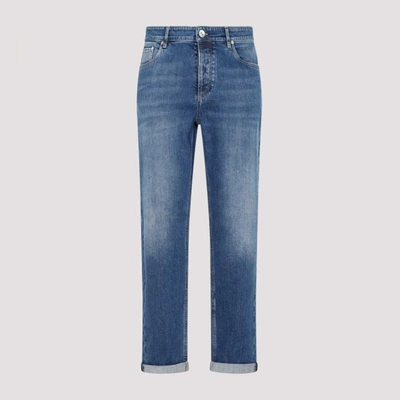 Brunello Cucinelli Denim Pants In C1471