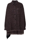 Destin Camicia Anna Fancy In Bordeaux