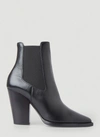 SAINT LAURENT SAINT LAURENT WOMEN THEO ANKLE BOOTS IN BLACK