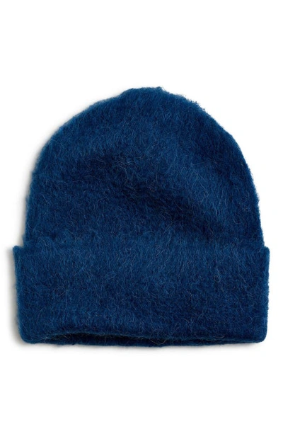 Madewell Fuzzy Luxe Beanie In Heather Lapis