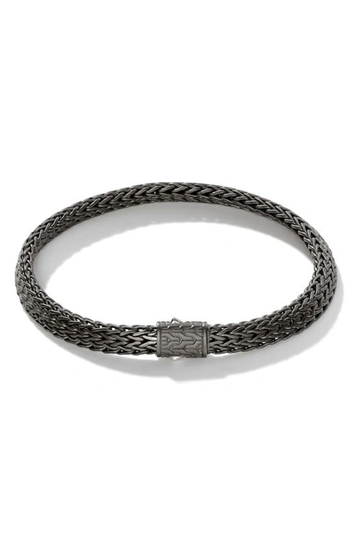 John Hardy Classic Flat Chain Bracelet In Silver