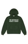 Museum Of Peace And Quiet Campus Pullover Hoodie In Green