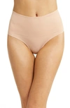 Chantelle Lingerie Smooth Comfort High Waist Thong In Clay Nude-0q