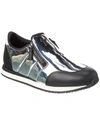 Giuseppe Zanotti Jimi Lace-up Sneakers In Silver