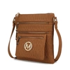 Mkf Collection By Mia K Jessy M Signature Crossbody Bag In Brown