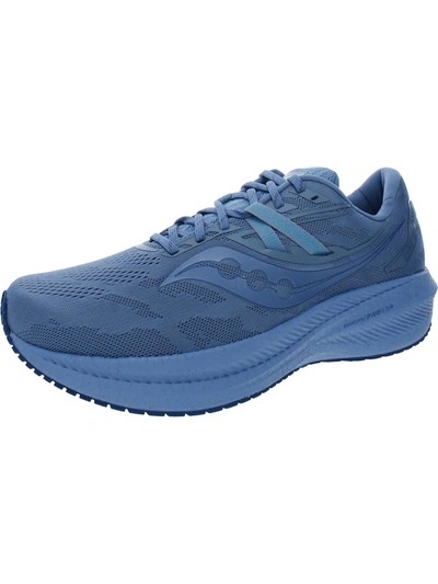 Saucony Triumph 20 Mens Fitness Gym Running Shoes In Multi