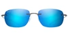 Maui Jim Ohai 59.5mm Polarized Rimless Rectangular Sunglasses In Multi