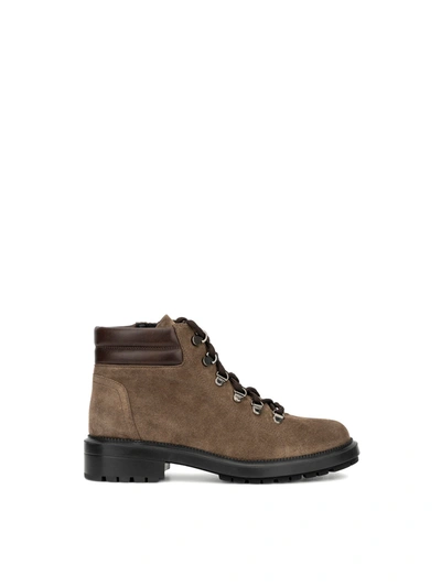 Aquatalia Liviana Hiker Boot In Brown