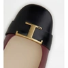 TOD'S BALLERINAS T TIMELESS IN LEATHER