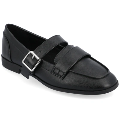 Jornee Collection Women's Tru Comfort Foam Caspian Flats In Black