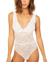 Cosabella Pret A Porter Lace Bodysuit In White