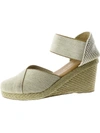 ANDRE ASSOUS ANOUKA WOMENS ANKLE PULL ON ESPADRILLES