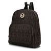 Mkf Collection By Mia K Fanny Signature Backpack In Gold