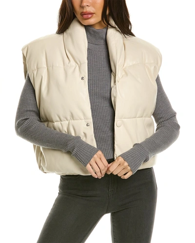 A.l.c Willow Puffer Vest In Beige