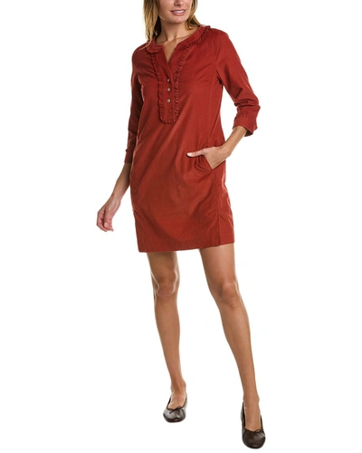 Sara Campbell The Kristen Shift Dress In Red