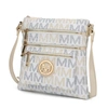 MKF COLLECTION BY MIA K BEATRICE M SIGNATURE MULTI COMPARTMENTS CROSSBODY