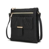 MKF COLLECTION BY MIA K JANNI SIGNATURE EMBOSSED CROSSBODY BAG