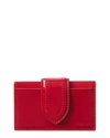 Jacquemus Le Porte Carte Bambino Cardholder In Red