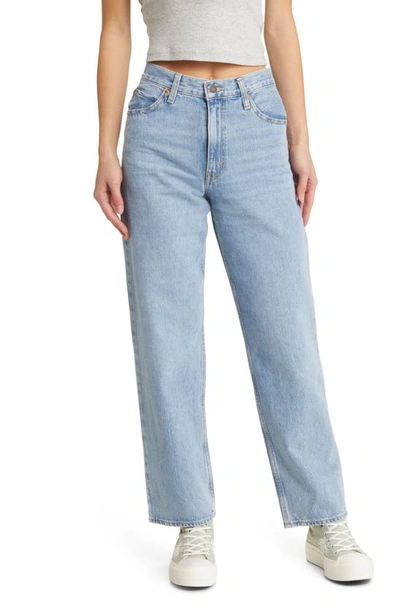 Levi's Blue Baggy Dad Jeans In Make A Difference Lb