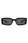 Ray Ban Kiliane 54mm Pillow Sunglasses In Black
