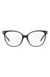 Tiffany & Co 54mm Cat Eye Reading Glasses In Black